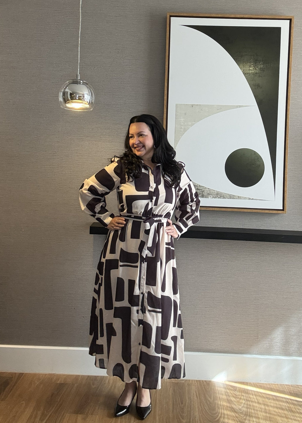 Stella Button-up Shirt Dress