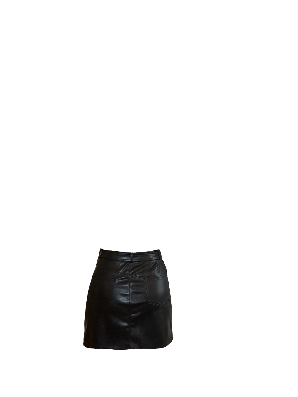 Tanya Faux Leather Skirt