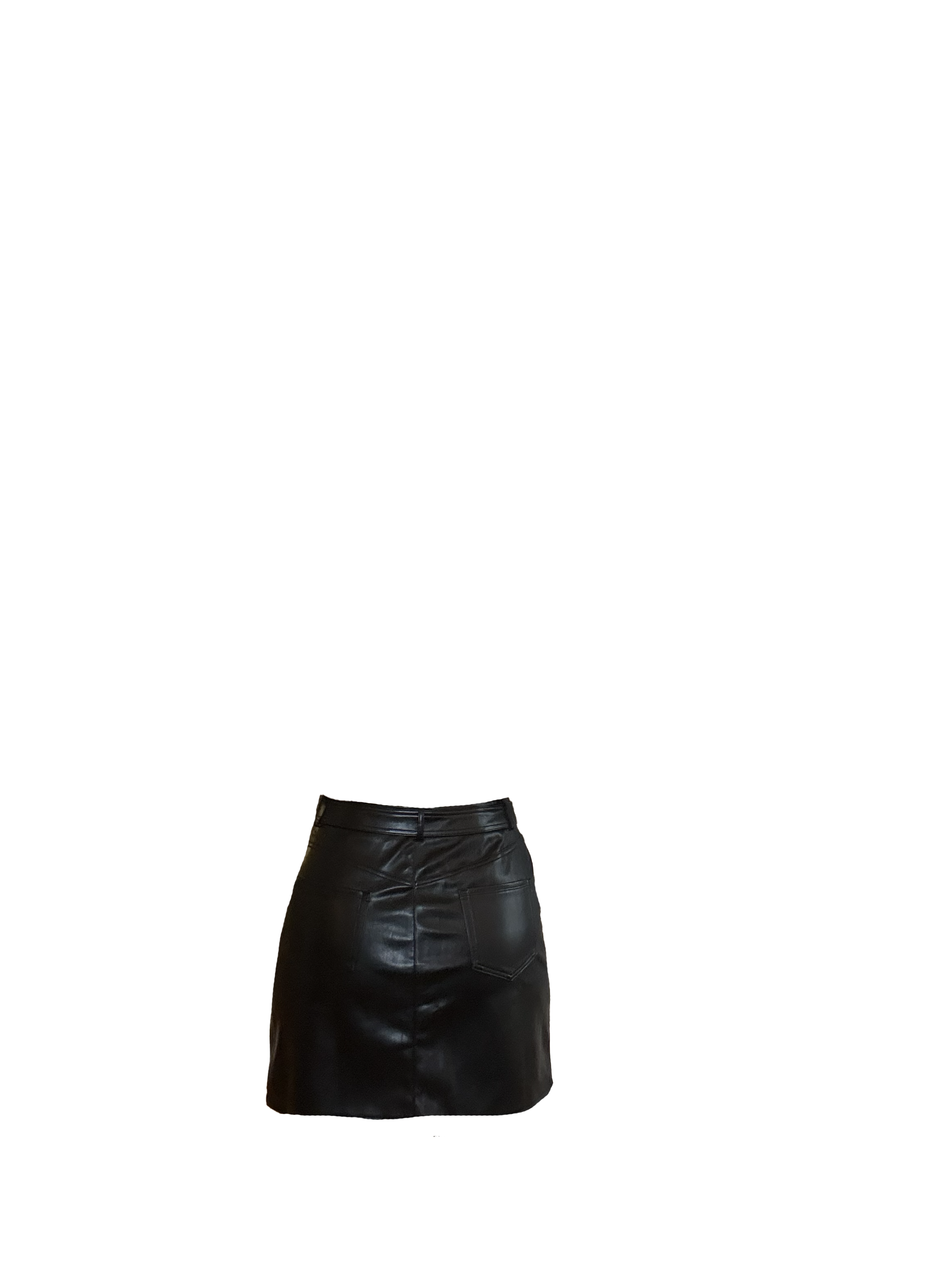 Tanya Faux Leather Skirt