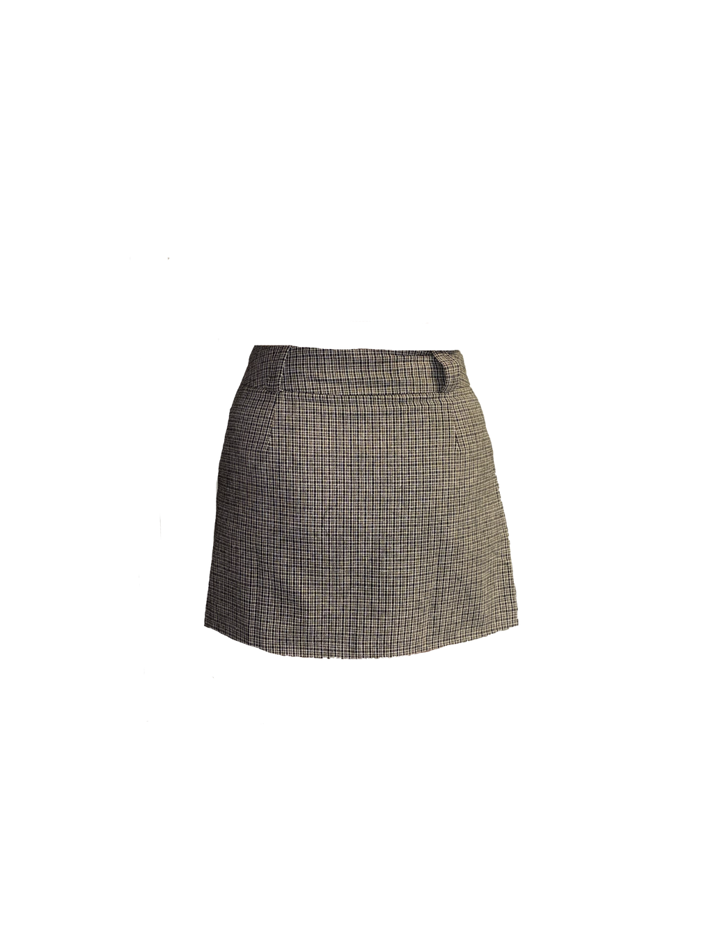 Gabby Checkered Mini Skirt