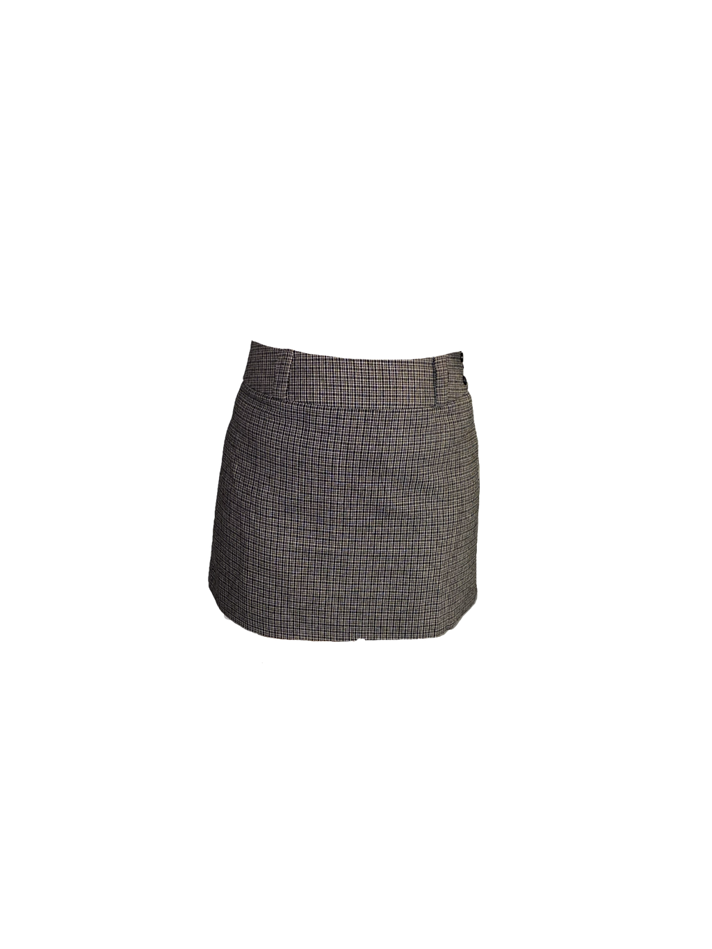 Gabby Checkered Mini Skirt